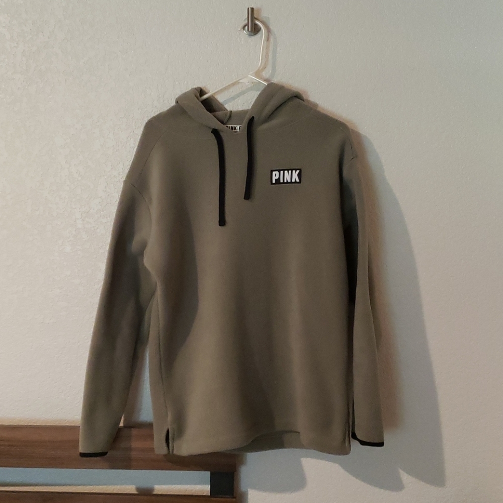 VS Pink olive tunic length pullover S